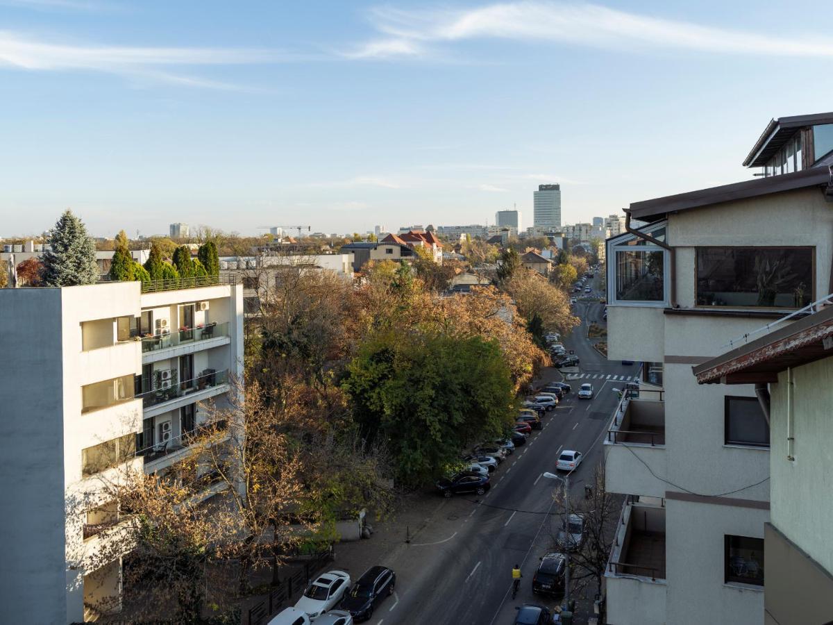 Amazing City View Residences - Penthouse & Apartment บูคาเรสต์ ภายนอก รูปภาพ