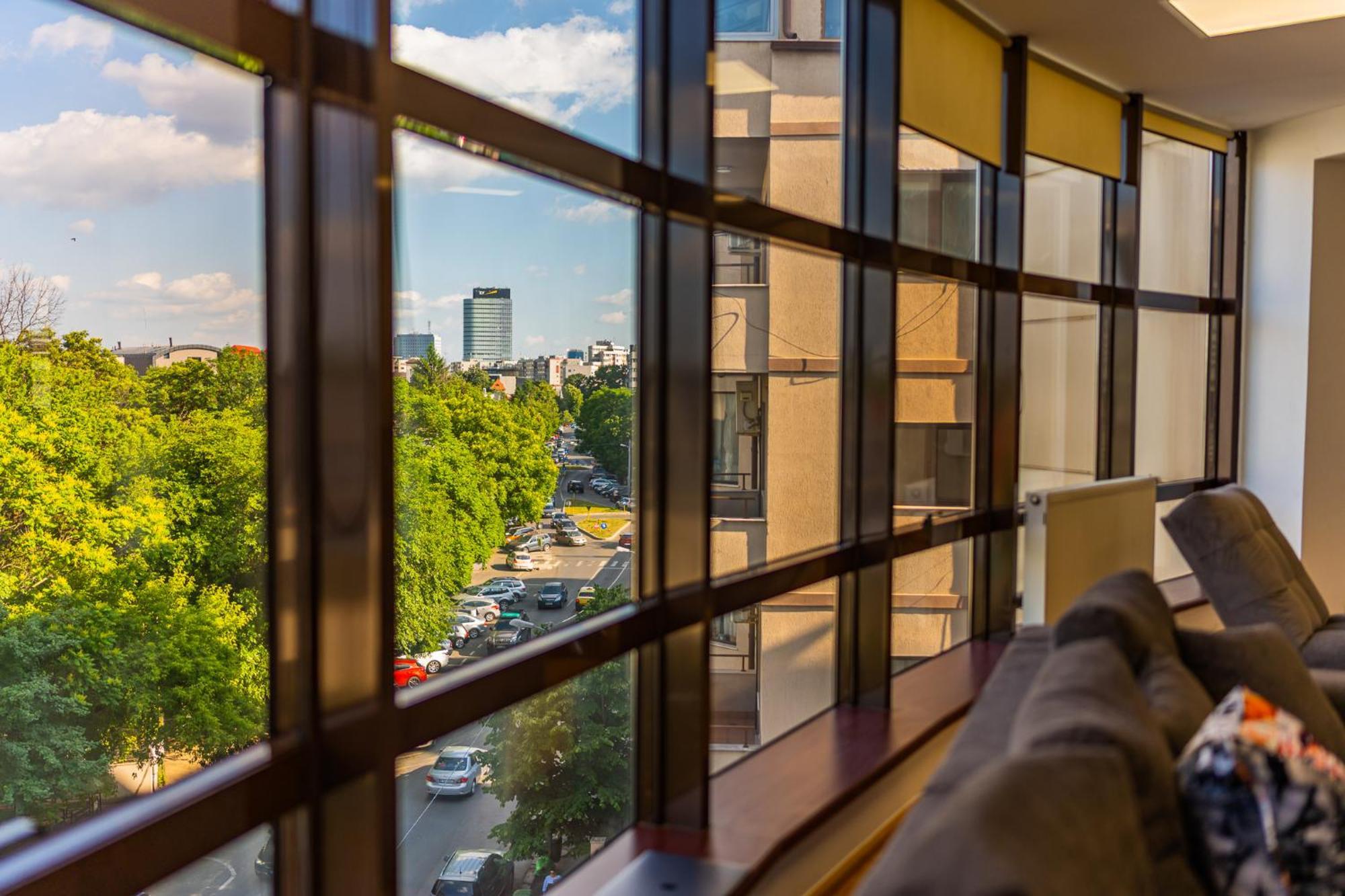 Amazing City View Residences - Penthouse & Apartment บูคาเรสต์ ภายนอก รูปภาพ