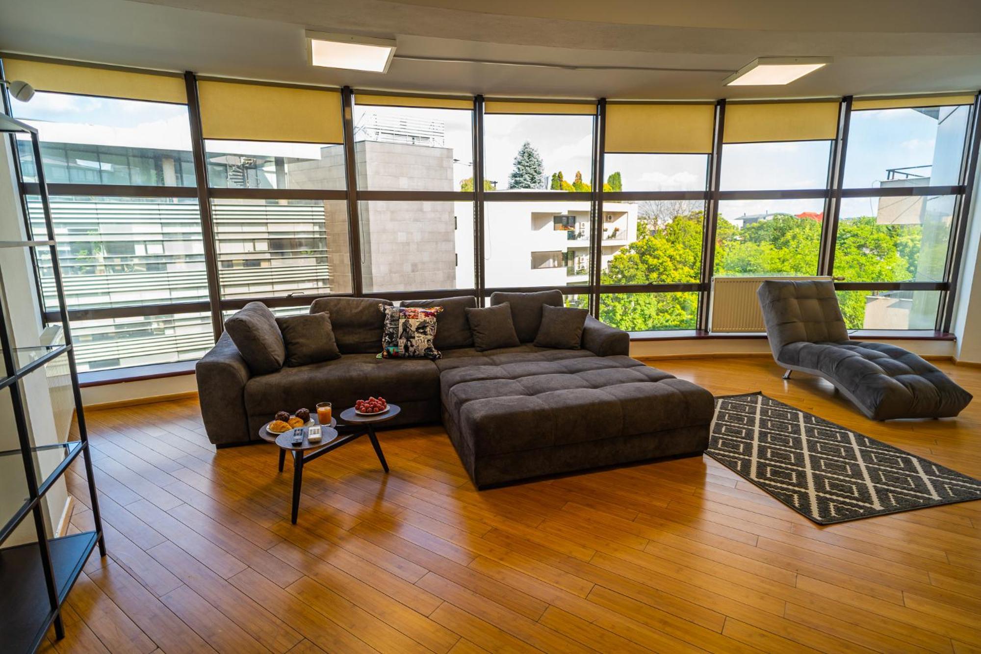 Amazing City View Residences - Penthouse & Apartment บูคาเรสต์ ภายนอก รูปภาพ